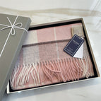 Pink gray + high-end gift box gift bag