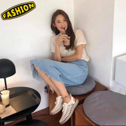 Export to Germany Original Roman Sandals Summer Breathable Low-top Soft Bottom Couples Fashion Beach Shoes