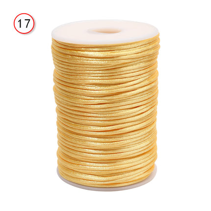 Chinese knot rope 34675 line handmade braided rope bracelet pendant red rope Jade line diy accessories wholesale