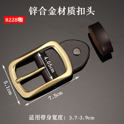 Men's Belt Buckle Pin Buckle Belt Buckle Head Waist Trousers Buckle Pin Buckle Belt Belt Buckle Accessories