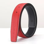 3.2 black/red (double-sided litchi pattern with white lines) / 105cm