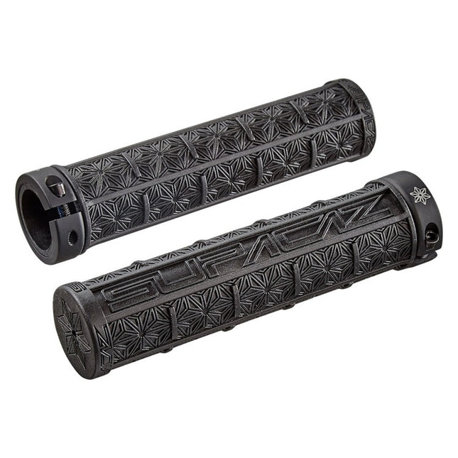 Cross-border wholesale Supacaz chrysanthemum handle set mountain bike silicone handle set off-road single lock shock-absorbing non-slip handle