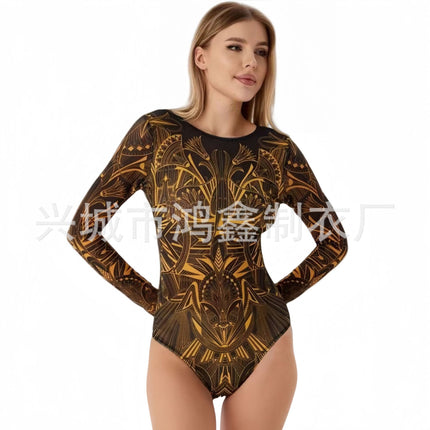 Foreign trade swimsuit упальник one-piece swimsuit women ozon beach holiday Russian bikini women