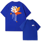 80005U2-Maple Leaf Song Maple-Short Sleeve-Color Blue / 150XXS