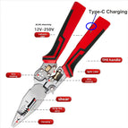 Lithium battery-usb-rechargeable-red and black