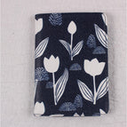 black flowers