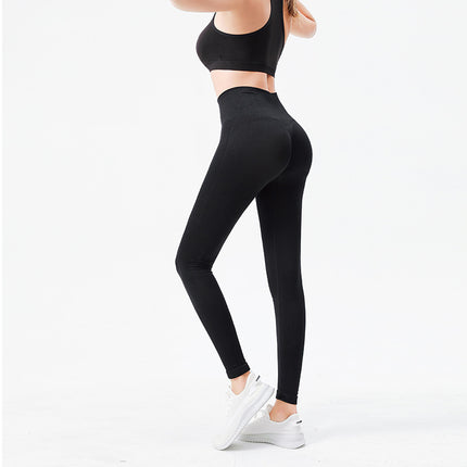 Tiktok Bundle High-Waisted Tight-Fitting Polka Dot Sports Leggings for Women, Elastic Peach Butt Fitness Yoga Pants