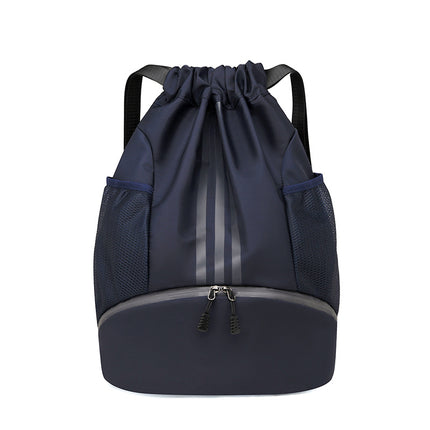 Basketball bag shoe warehouse separation swimming storage bag sports backpack drawstring drawstring drawstring bag training fitness backpack wholesale