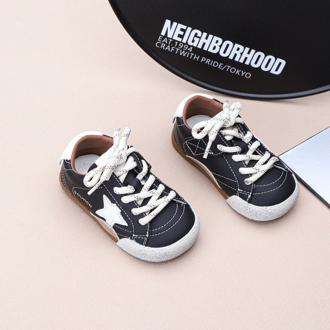 Children's Sneakers 2025 Autum New Boys' Low-Cut Non-Slip Shoes Girls' Fashionable Versatile Casual Sports Shoes