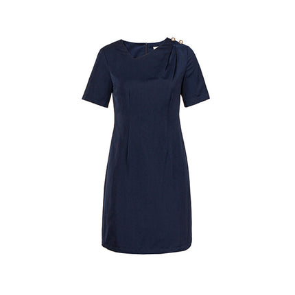 DZ24-64/high-end sense exquisite white dress summer new 2024 women's elegant high-end slim-fit skirt