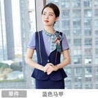 Women-blue vest 1 / S