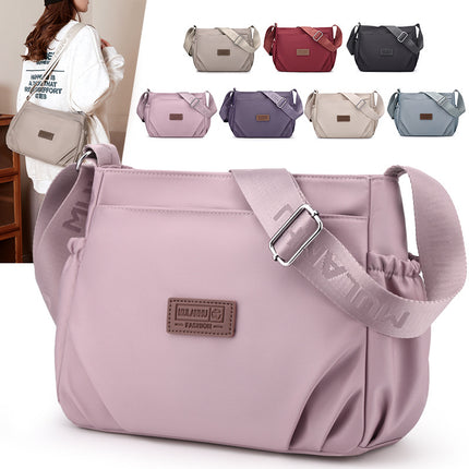 Lightweight Water-repellent Nylon Cloth Bag Fashionable Crossbody Bag 2025 New Women's Shoulder Bag Casual Commuter Women's Fashionable Bag