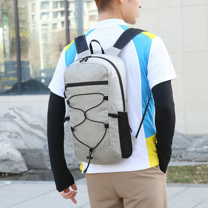 Cross-Border Outdoor Folding Backpack Waterproof Mountaineering Bag Backpack Folding Bag Outdoor Large Capacity Travel Backpack