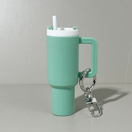 Cross-border New Product Stanley Stanley Keychain Pendant Ice Cup Keychain Can Hold Lipstick Backpack Hanging