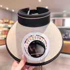 [g standard solar fan model] beige / Adjustable