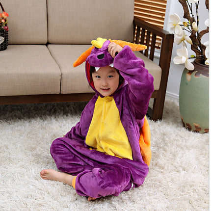 Mixed batch autumn and winter flannel adult cartoon conjoined animal pajamas tigers home clothes toilet thickened wholesale