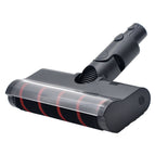 Soft velvet red floor brush (without led light)