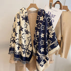 Navy blue / 128*122cm