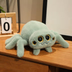 See description for details / Green four-eyed spider doll (16*25cm)
