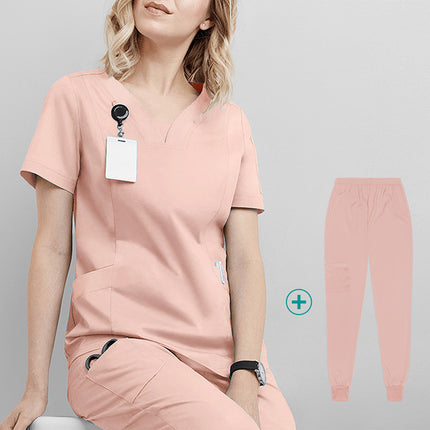 Temu, Operating Room Scrub Suit Set for Doctors and Nurses, Beauty Salon Workwear, Medical and Healthcare Use Only
