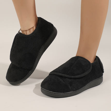 Widening and Adjustable High Instep, Obesity, Swollen Wide Foot, Parents Rehabilitation Cotton Cloth Shoes for Middle-aged and Elderly plus size After Surgery