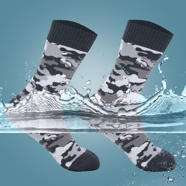 Waterproof Socks, Breathable Long Tube Socks for Outdoor Hiking, Wading, Camping, Winter Delivery, Cycling, Anti-Freeze, Skiing, Warm Socks
