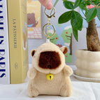 About 11cm high / Light brown gold bell + gold buckle