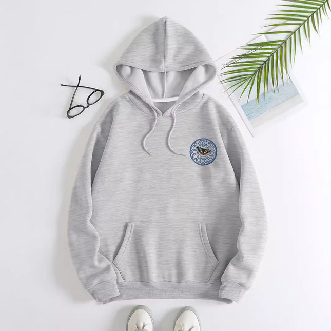 Fashion Joker Hoodie Small Pattern Print