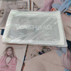 White mini flat bag