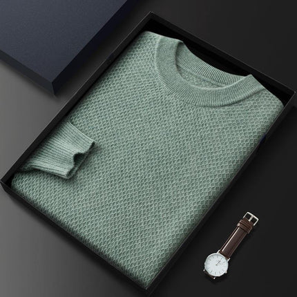 Cashmere Blend Sweater Men / Pull Cachemire Homme