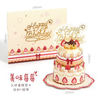 Xinmo greeting card-delicious berries (envelope + ribbon)