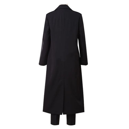 Chainsaw Man Marchma cos Suit Chain Saw Man Long Trench Coat Devil Hunter Pava cosplay Anime Suit Suit