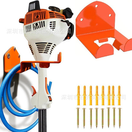 Heavy Lawn Mower Hanger Garden Power Tool Hook Wall Mounted Garage Bracket Weedeater Hanger