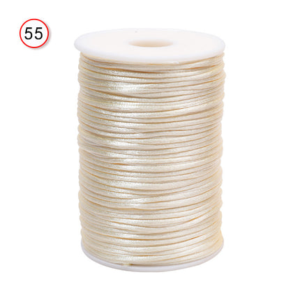 Chinese knot braided rope diy handmade line 7 Jade line jewelry accessories No. 5 South Korea red rope factory in stock wholesale