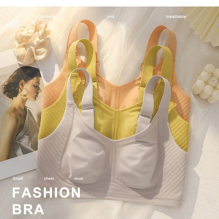 Large Bust Minimizing Bra for Women, Summer Seamless Anti-Sagging Plus Size Breast Reduction Bra, Cross-Border Hot Selling