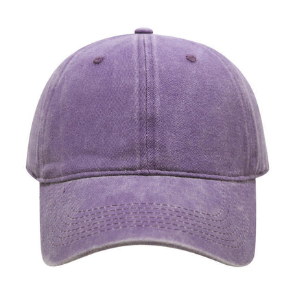 Amazon Cross-Border Washable Six-Panel Soft Top Hat Spring and Summer Outdoor Fashion Trendy Sun Hat for Men and Women with D-Ring Buckle