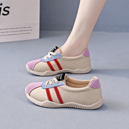 Women's Low-Cut Sports Sneakers 2026 Spring and Autumn New Trendy Versatile Dad-Style White Sneakers Hot-Selling Model Yyn-1507