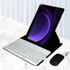 Ordinary] 360 black protective cover white square key ordinary keyboard to send the same color mouse [excluding stylus]]