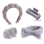 Gray 5-piece set (wrist strap with seam interface)