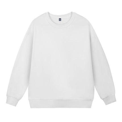 Thickened Lamb Velvet Winter fleece-lined Round Neck Sweatshirt 2024 New Warm Loose All-match Long Sleeve Top for Women