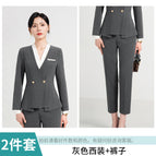 Gray suit + pants / S