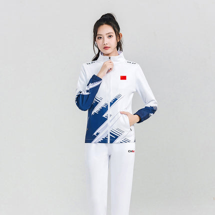 Spring and Autumn Games Class Uniform Two-Piece Set Men's Two-Piece Set Women's Junior High School Senior high school Uniform Activity Uniform Team Uniform