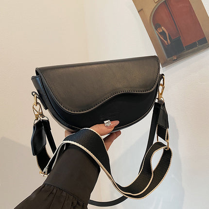 Bags for Women 2025 Spring New Style Simple Casual Shoulder Armpit Bag Niche Fashion Trend Crossbody Saddle Bag for Women