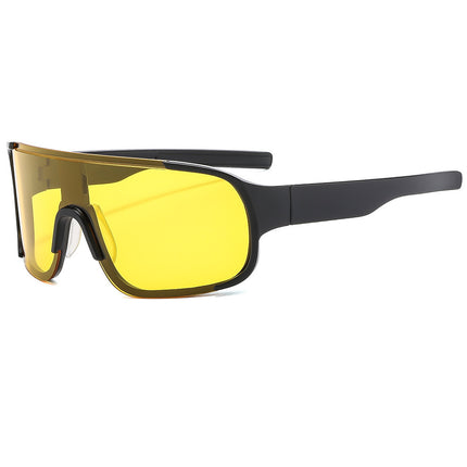 Road Cycling Glasses Winter Windproof Motorcycle Goggles for Men and Women Outdoor Mountaineering Sunglasses All-In-One
