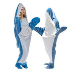Dark blue shark sleeping bag / M