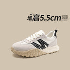 Off-white/black height increasing style d, heel height 5.5cm / 35