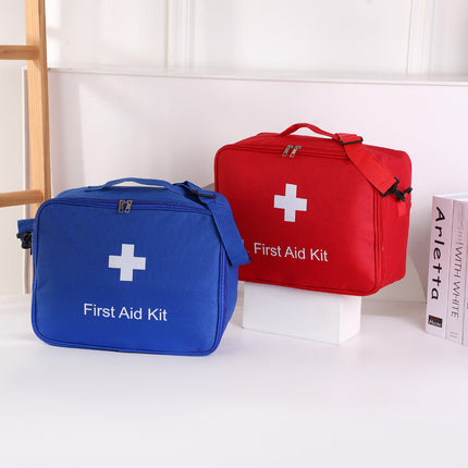 Household Medicine Box, Travel Portable Medicine Box, Carry-On Medicine Storage, Large-Capacity Cross-Body Rescue Medicine Cosmetics Bag