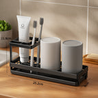 Square toothbrush holder-black