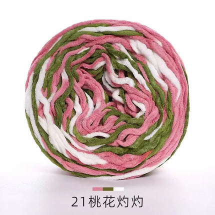 3.8 two ice thread single strand small ice thick wool ball hook shoe thread slippers scarf cushion wholesale large quantity