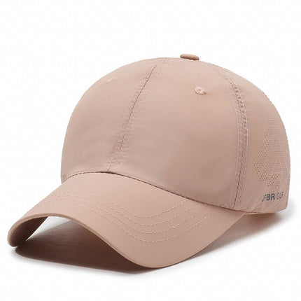 Summer Lightweight Mesh Quick-Dry Baseball Cap for Men 2026 New Large Head Circumference Sun Protection Breathable Sunshade Cap